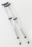 Underarm Crutches Aluminum Frame Child 300 lbs. Weight Capacity Push Button Adjustment  (1/PR)