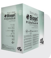 Surgical Glove Biogel® PI UltraTouch™ M Size 6.5 Sterile Polyisoprene Standard Cuff Length Micro-Textured Straw Not Rated  (200/CS)