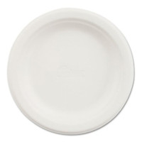 Plate Chinet® White Single Use Paper 6 Inch Diameter  (1000/CS)