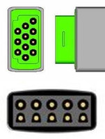 ECG Trunk Cable Sage Services  (1/EA)