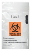 Biohazard Specimen Bag SPECI-ZIP™ Clear Bag 4 X 6 Inch  (1000/CS)