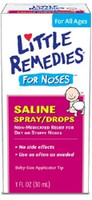 Saline Nasal Spray Little Remedies® for Noses 0.65% Strength 1 oz.  (1/EA)