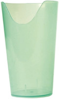 ADL Dysphagia Cup FabLife™ Nosey Cup 12 oz. Clear Plastic Reusable  (1/EA)
