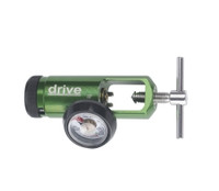 Drive™ Mini Oxygen Regulator Click Style 0 - 15 LPM Barb Outlet CGA-870  (1/EA)