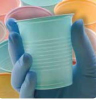 Drinking Cup Crosstex 5 oz. Translucent Plastic Disposable  (2500/CS)