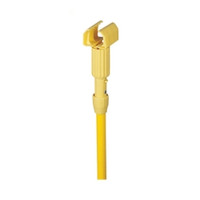 Mop Handle O'Dell® 60 Inch Length Fiberglass Yellow Clamp Connection  (12/CS)