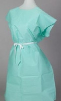 Patient Exam Gown Choice Medium Teal Disposable  (50/CS)