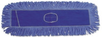 Dust Mop Pad Boardwalk® Looped-end Blue Cotton / Synthetic Fiber Reusable  (1/EA)