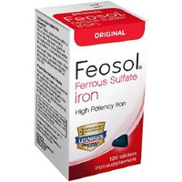 Mineral Supplement Feosol® Iron 65 mg Strength Tablet 120 per Bottle  (1/BT)