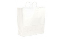 Shopping Bag Duro® Cargo White Virgin Paper  (200/BX)