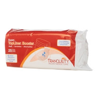 Booster Pad Tranquility® TopLiner™ 4-1/4 X 15 Inch Heavy Absorbency Superabsorbant Core Super  (25/BG)