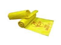 Infectious Linen Bag Colonial Bag 33 gal. Yellow Bag HDPE 30-1/2 X 43 Inch  (25/PK)