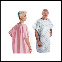 Patient Exam Gown Snap Wrap™ One Size Fits Most Blue Reusable  (1/EA)