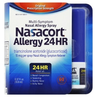 Allergy Relief Nasacort® Allergy 24 Hr 55 mcg Strength Nasal Spray 60 Spray  (1/EA)