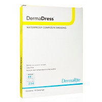 Composite Dressing DermaDress™ 4 X 10 Inch Rectangle Sterile  (1/EA)