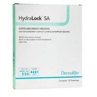 Super Absorbent Dressing HydraLock™ SA 3 X 3 Inch Square  (1/EA)