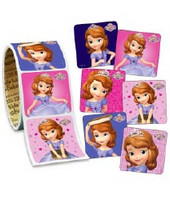 Disney® 100 per Unit Sofia The First Sticker  (100/RL)