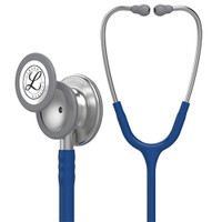 Classic Stethoscope 3M™ Littmann® Classic III™ Navy Blue 1-Tube 27 Inch Tube Double-Sided Chestpiece  (1/EA)