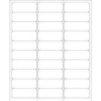 Blank Label pdc® Thermal Label White 1 X 2-5/8 Inch  (100/PK)