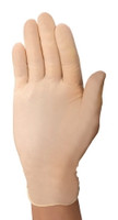 Exam Glove PremierPro™ Heavy Medium NonSterile Stretch Vinyl Standard Cuff Length Smooth Beige Not Rated  (1000/CS)