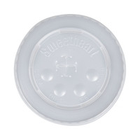 Lid Solo® Translucent, Polystyrene, Straw Slot, Cold Applications  (2000/CS)