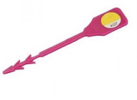 Tamper Evident Arrow Genesis® Fuschia, Double-barbed  (150/BX)