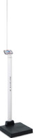 Column Scale with Height Rod Detecto® Digital Display 660 lbs. / 300 kg Capacity Black / White AC Adapter / Battery Operated  (1/EA)