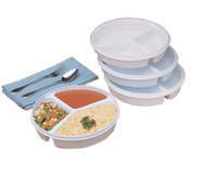 Partitioned Scoop Dishes (620130)
