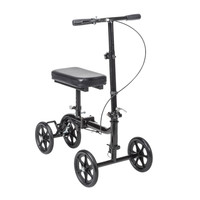 Steerable Folding Knee Walker Knee Scooter, Alternative to Crutches Steerable Folding Knee Walker Knee Scooter, Alternative to Crutches
