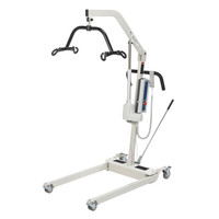 Bariatric Battery Powered Electric Patient Lift with Four Point Cradle and Rechargeable, Removable Battery, No Wall Mount Bariatric Battery Powered Electric Patient Lift with Four Point Cradle and Rechargeable, Removable Battery, No Wall Mount