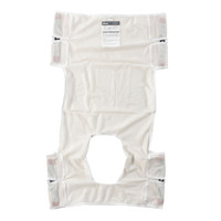 Patient Lift Sling, Polyester Mesh with Commode Cutout Patient Lift Sling, Polyester Mesh with Commode Cutout