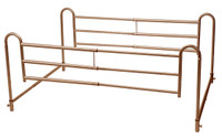 Home Bed Style Adjustable Length Bed Rails, 1 Pair Home Bed Style Adjustable Length Bed Rails, 1 Pair