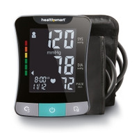 Home Automatic Digital Blood Pressure Monitor Mabis® Multiple Cuff Sizes Nylon Cuff 23 - 40 cm Talking Model,71028  (1/EA)
