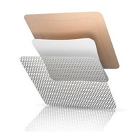 Foam Dressing TIELLE ESSENTIAL™ 5 X 5 Inch With Border Without Film Backing Silicone Face and Border Square Sterile (M-1016469)