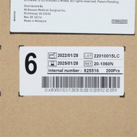 Surgical Glove McKesson Perry® Performance Plus Size 6 Sterile Latex Standard Cuff Length Smooth Cream Not Chemo Approved (M-1044704)