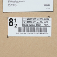 Surgical Glove McKesson Perry® Performance Plus Size 8.5 Sterile Latex Standard Cuff Length Smooth Cream Not Chemo Approved (M-1044709)