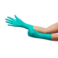 Surgical Glove McKesson Perry® Performance Plus Size 6.5 Sterile Polychloroprene Standard Cuff Length Smooth Dark Green Chemo Tested (M-1044737)