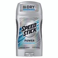 Antiperspirant / Deodorant Speed Stick® Power Solid 3 oz. Unscented,71552  (12/CS)