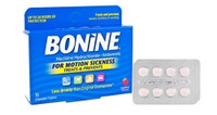 Nausea Relief Bonine® 25 mg Strength Chewable Tablet 16 per Box,71654  (1/BX)