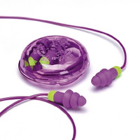 Ear Plugs Rockets® Corded One Size Fits Most Purple / Green (M-1094552)