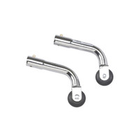 Anti Tippers with Wheels, 1 Pair Anti Tippers with Wheels, 1 Pair