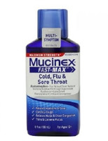 Cold and Cough Relief Mucinex® 650 mg - 20 mg - 400 mg - 10 mg / 20 mL Strength Liquid 6 oz.,71803  (1/EA)