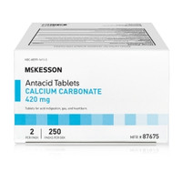 Antacid McKesson Brand 420 mg Strength Tablet 250 Packets per Box, 2 Tablets per Packet (M-1111738)