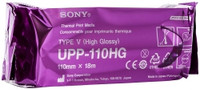 Media Recording Paper Sony® High Gloss Thermal Print Paper 110 mm X 18 Meter Roll Without Grid (M-1115686)