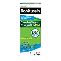 Cold and Cough Relief Robitussin® 200 mg - 10 mg / 5 mL Strength Liquid 4 oz. (M-1118855)