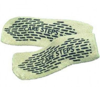 Slipper Socks 2X-Large Green Ankle High,72442  (1/PR)
