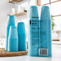 Drinking Cup McKesson 5 oz. Blue Polypropylene Disposable (M-1127768)