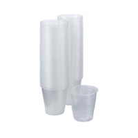 Drinking Cup McKesson 5 oz. Clear Polypropylene Disposable,72493  (100/SL)