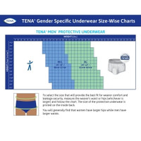 Male Adult Absorbent Underwear TENA® ProSkin™ Protective Pull On with Tear Away Seams Large Disposable Moderate Absorbency (M-1135411)