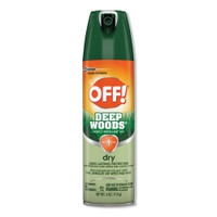Insect Repellent Off!® Deep Woods® Dry Topical Liquid 4 oz. Aerosol Can,72713  (12/CS)